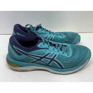 Asics Gel-Cumulus 20 Women's Shoes Size 9.5 Blue Green Running Shoes